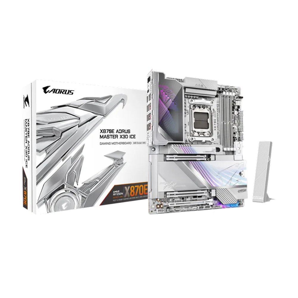 Gigabyte X870E AORUS MASTER X3D ICE ATX Motherboard