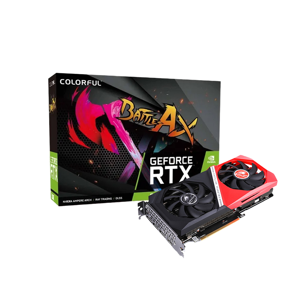 Colorful GeForce RTX 3060 Battle AX DUO 12GB V2-V 12GB GDDR6