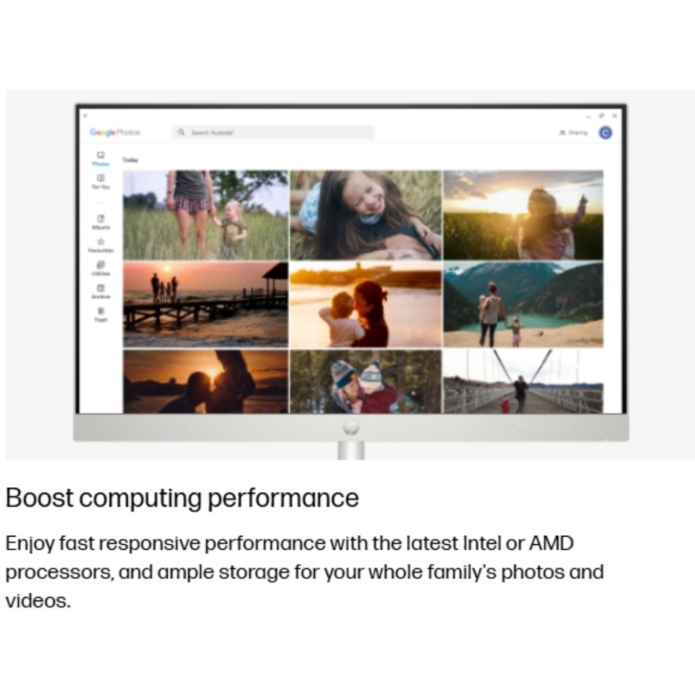 HP AIO 24-cr0259d Desktop | Intel Core i5-1334U