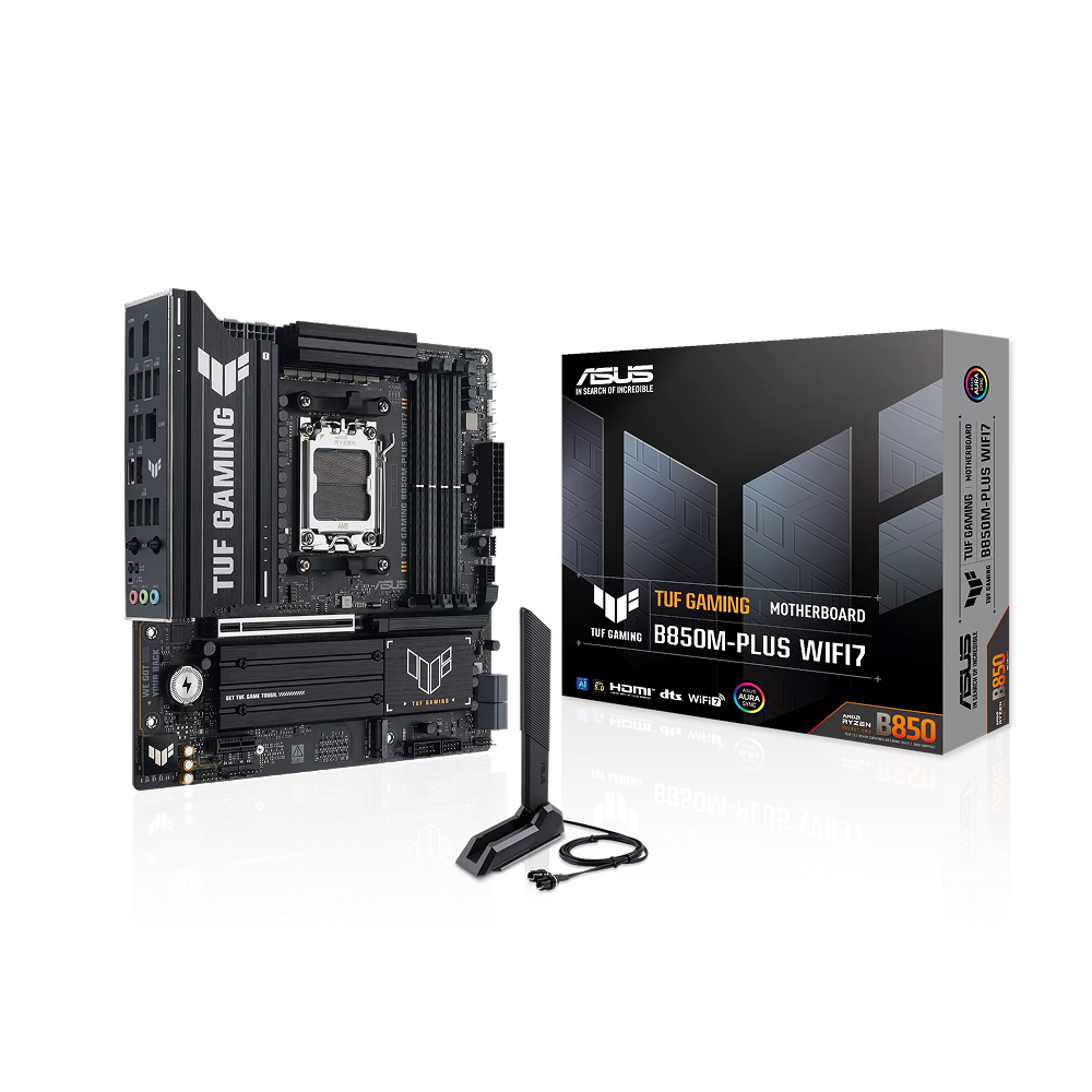 ASUS TUF Gaming B850M-PLUS WIFI7 AM5 mATX Motherboard
