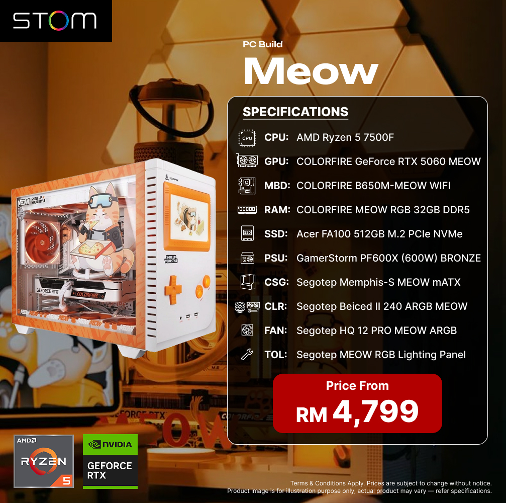 STOM PC Build Package - MEOW