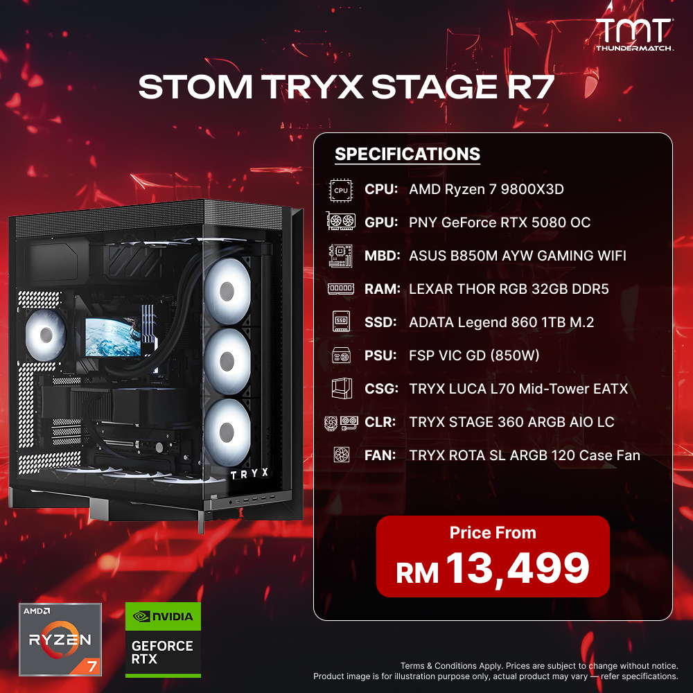STOM TRYX STAGE R7 - PC Build Package