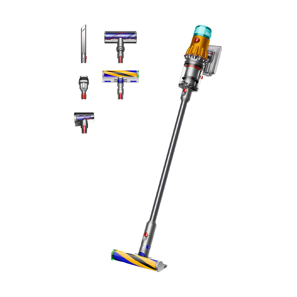 Dyson V12 Detect Slim Absolute HEPA vacuum (Yellow / Nickel)