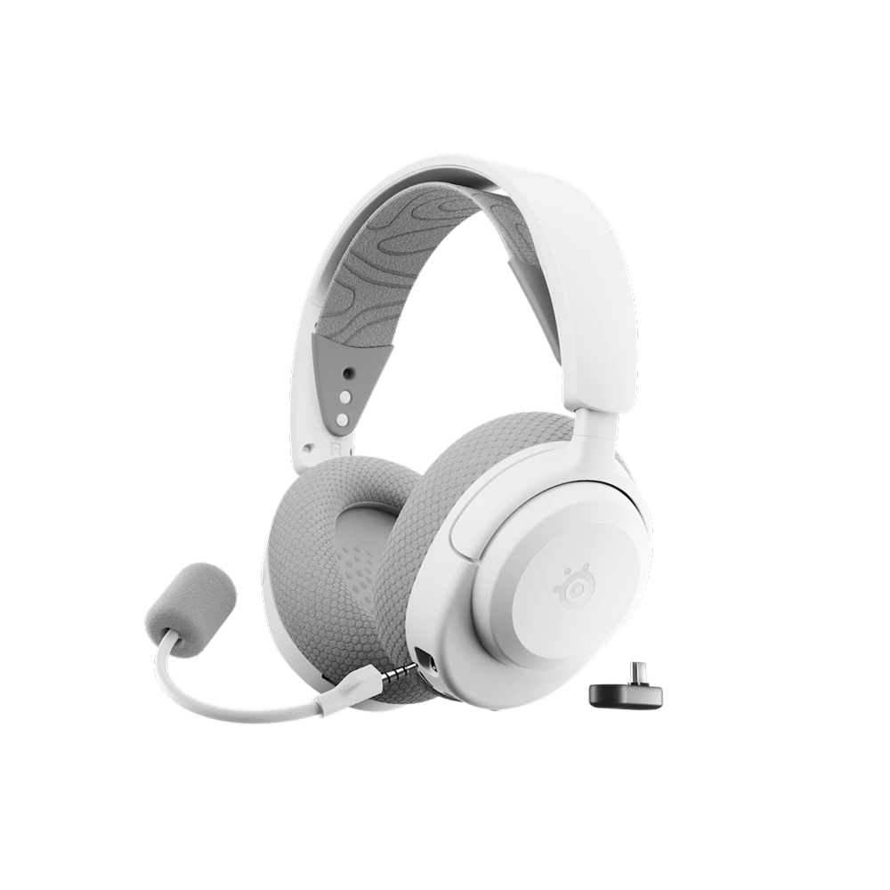 SteelSeries Arctis Nova 3P Wireless Gaming Headset - White