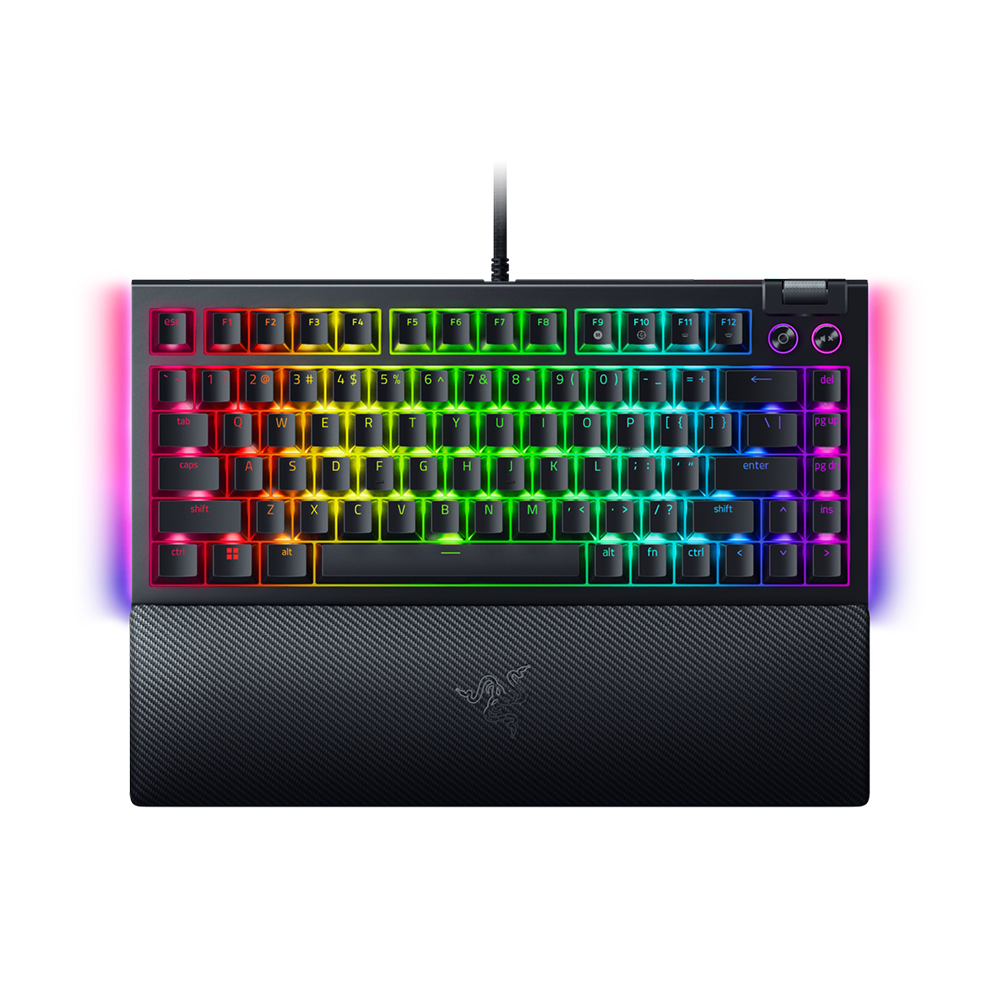 Razer BlackWidow V4 75 Hot-swappable Mechanical Gaming Keyboard