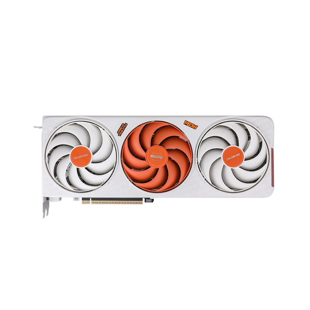 Colorful COLORFIRE GeForce RTX 5060 MEOW 3FAN 8GB-V 8GB GDDR7 Graphics Card