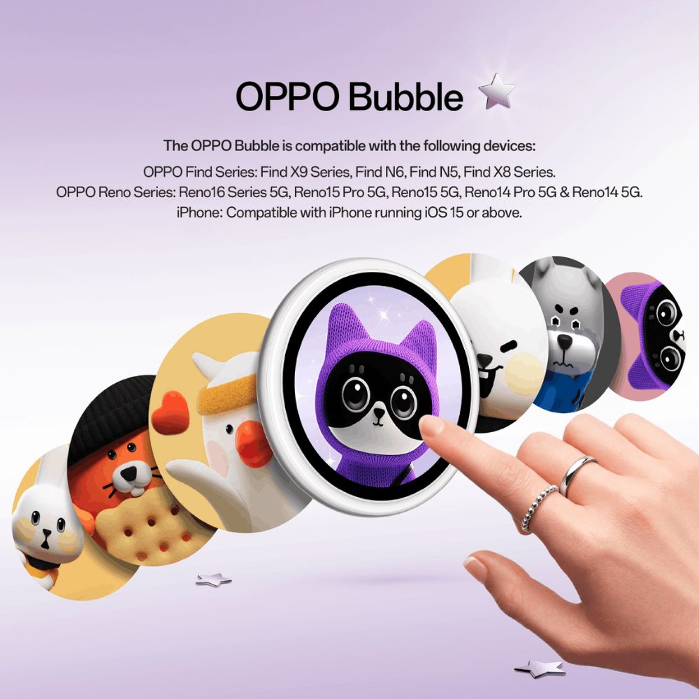 OPPO Bubble Mag E-Badge