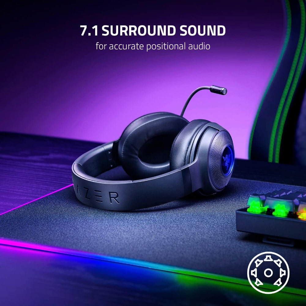 Razer Kraken V3 X Wired USB Gaming Headset