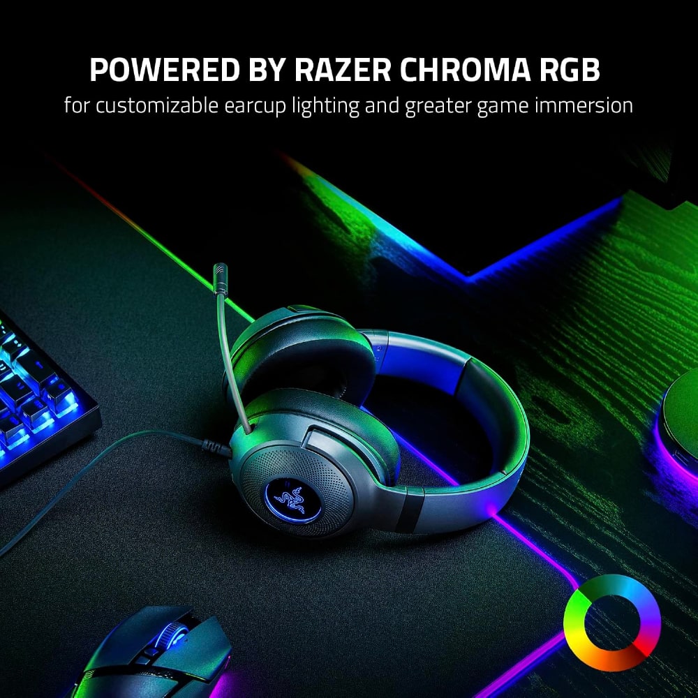 Razer Kraken V3 X Wired USB Gaming Headset