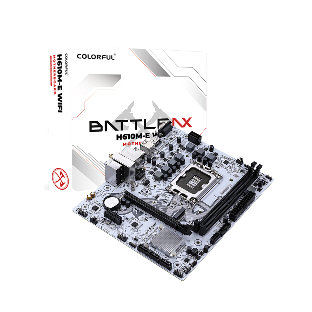 Colorful BATTLE-AX H610M-E WIFI V21 LGA1700 mATX Motherboard