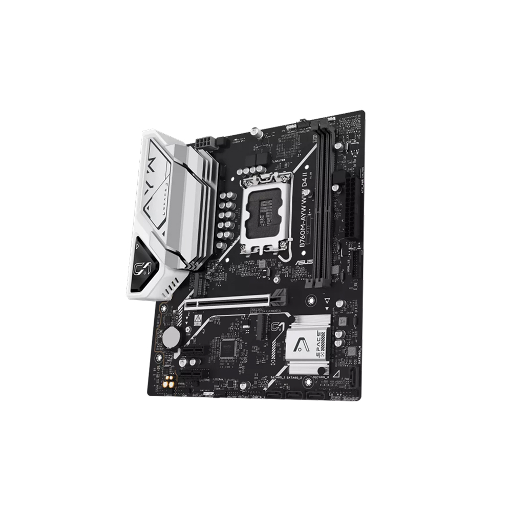 ASUS Prime B760M AYW WIFI D4 II LGA1700 mATX Motherboard