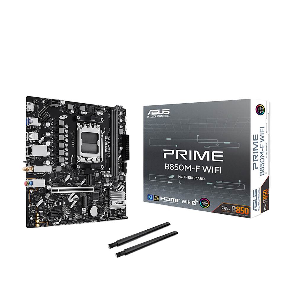 ASUS Prime B850M-F WIFI CSM AM5 mATX Motheboard