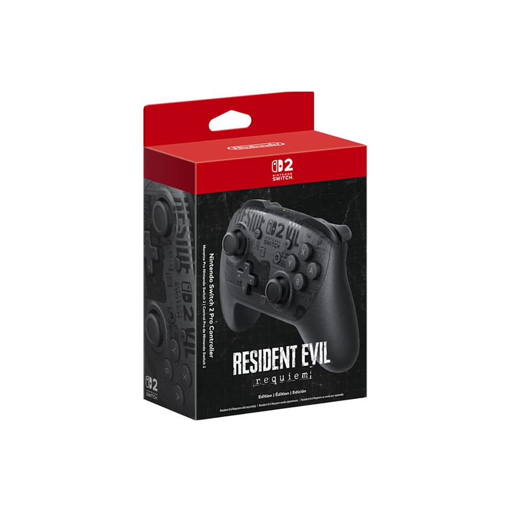 Nintendo Switch 2 Pro Controller Resident Evil Requiem Edition