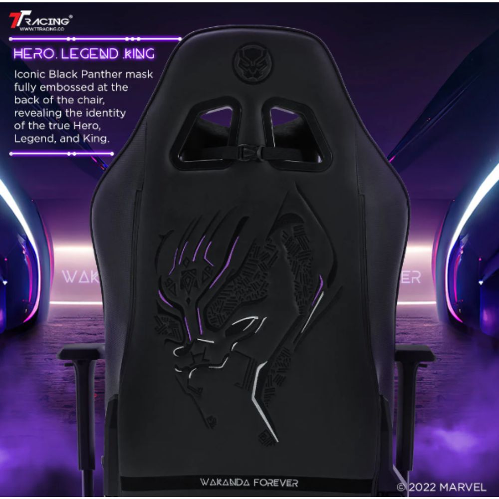 TTRacing Swift X 2020 Gaming Chair - Black Panther Edition