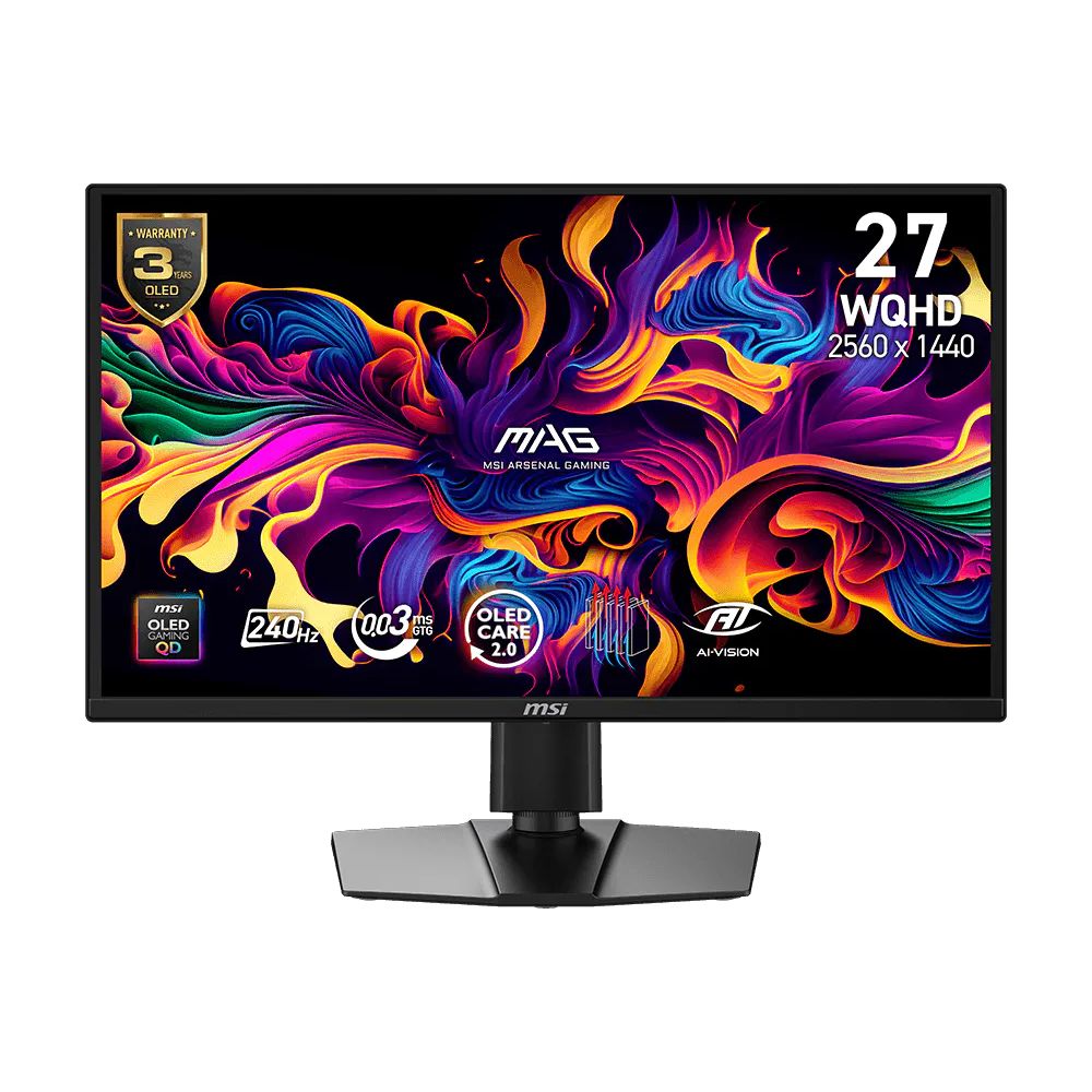 MSI MAG 272QP QD-OLED X24 26.5" Gaming Monitor | 2560 x 1440