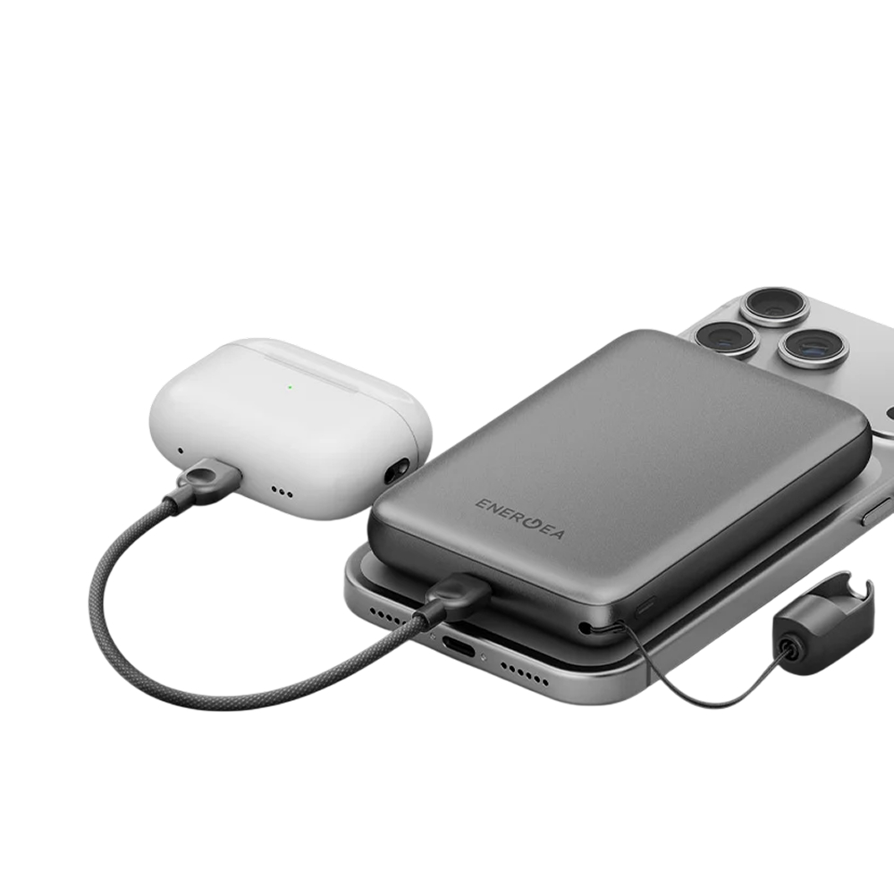 Energea MagPac Loop CCC Power Bank with Built-in Cable