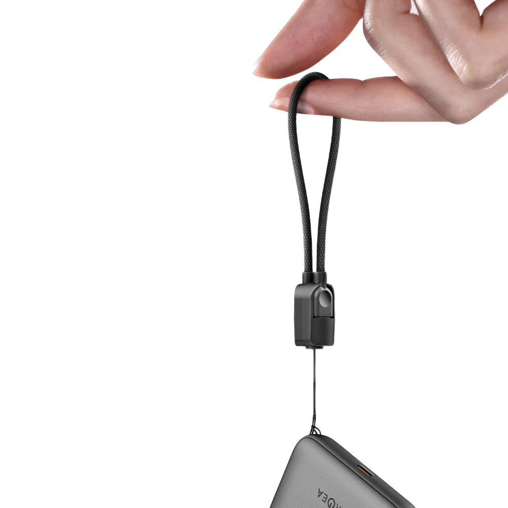 Energea MagPac Loop CCC Power Bank with Built-in Cable