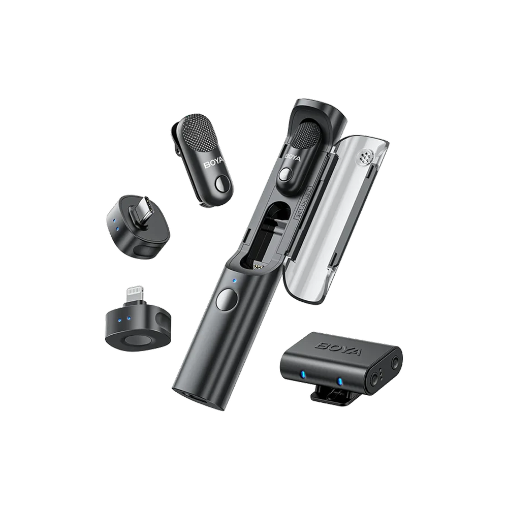 BOYA Magic Transformable Al-Powered Mini Wireless Microphone
