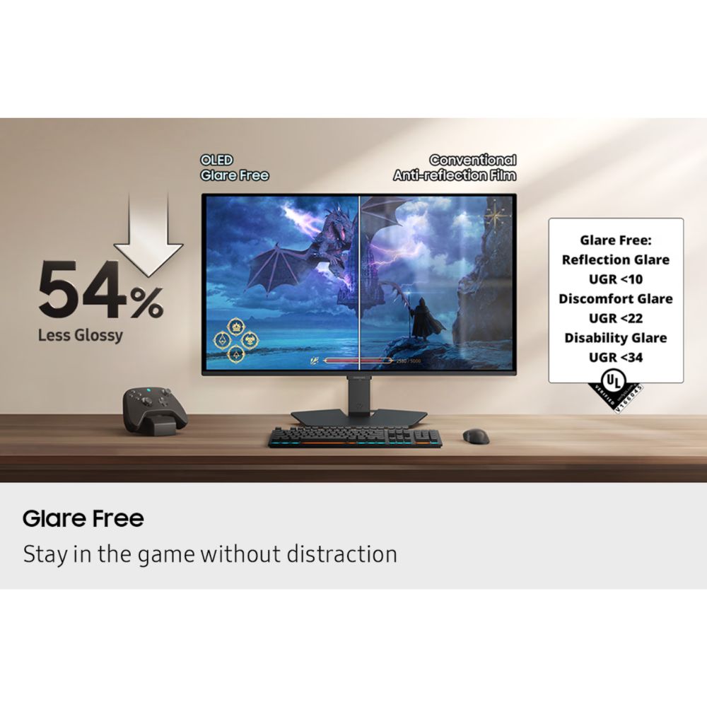 Samsung Odyssey LS27FG502SEXXS OLED G5 G50SF QHD 27" Gaming Monitor | 2560 x 1440