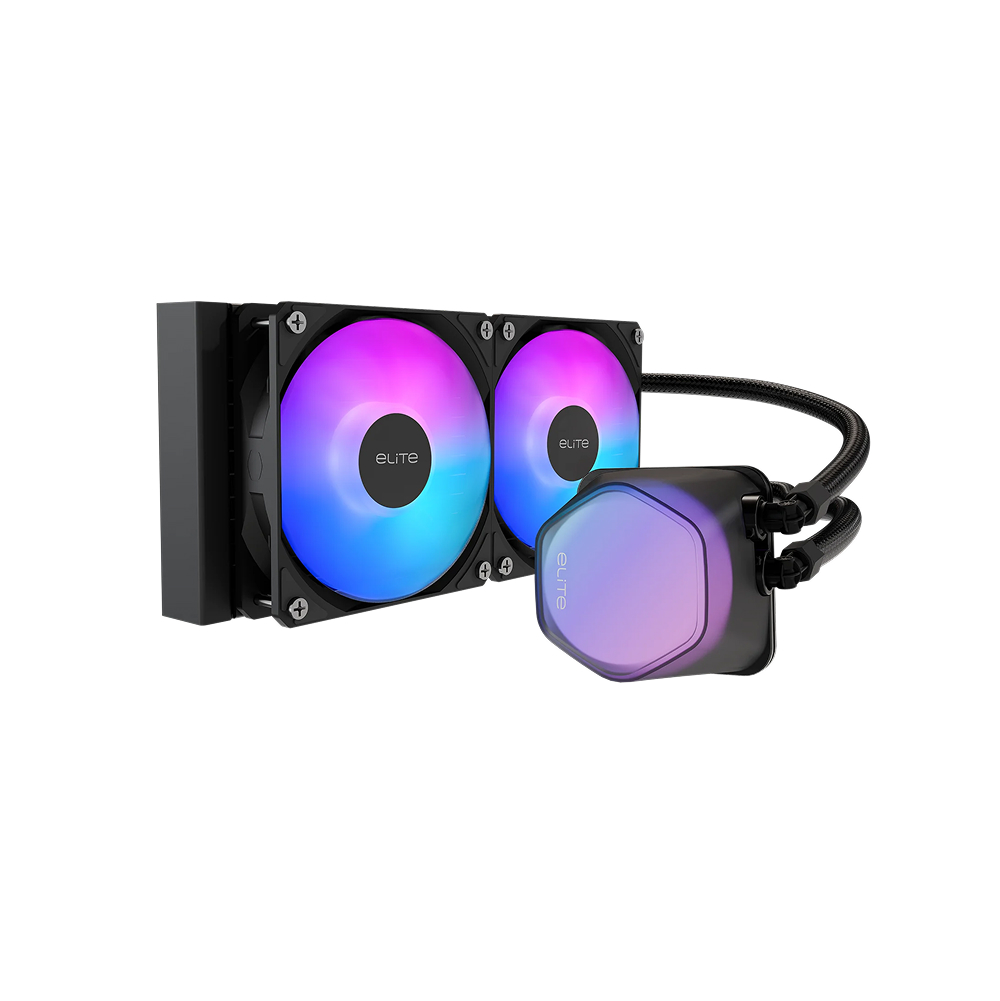 Cooler Master Elite Liquid 240 ARGB AIO CPU Liquid Cooler