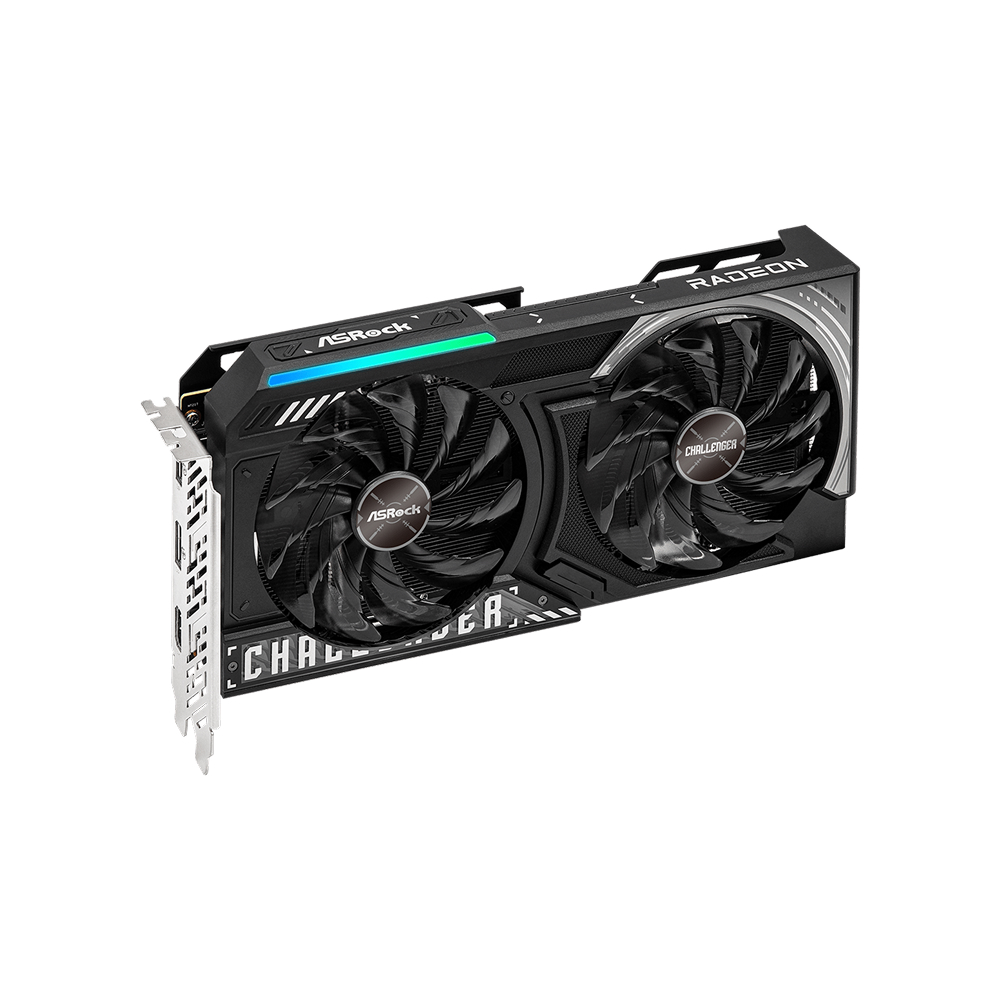 ASRock Radeon RX 9050 Challenger 8GB GDDR6 Graphics Card