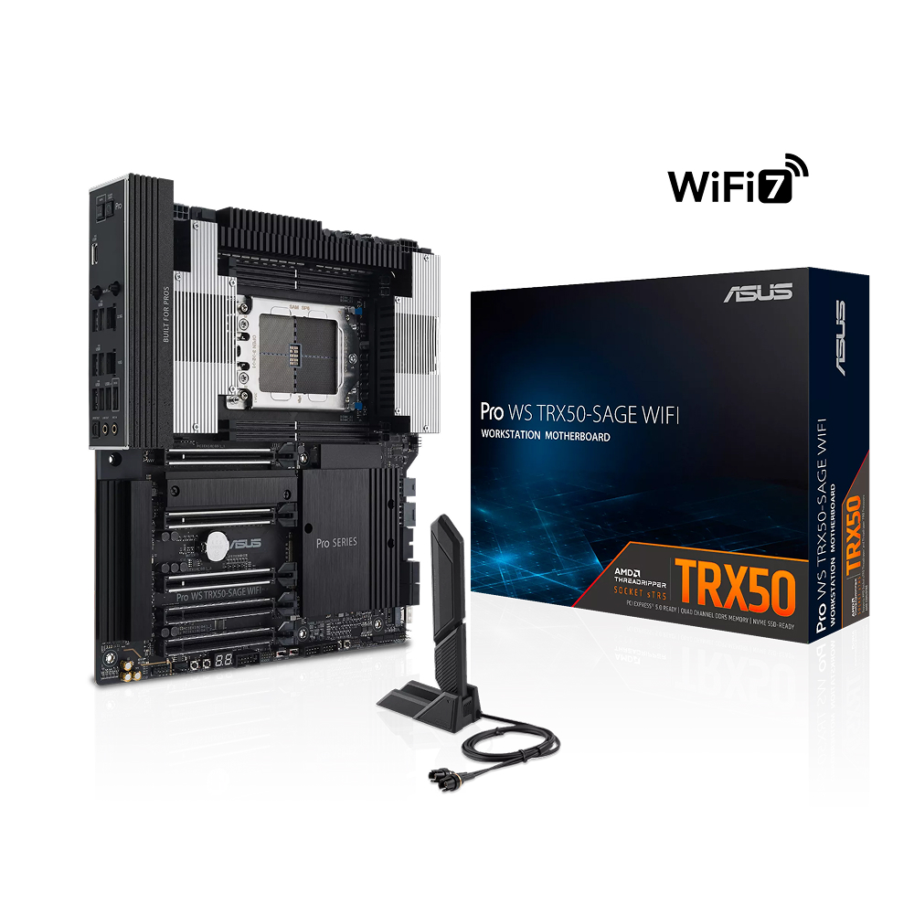 ASUS Pro WS TRX50-SAGE WIFI sTR5 Workstation CEB Motherboard
