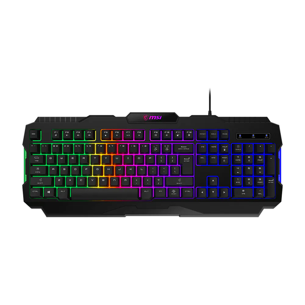 MSI FORGE GK100 Wired Keyboard