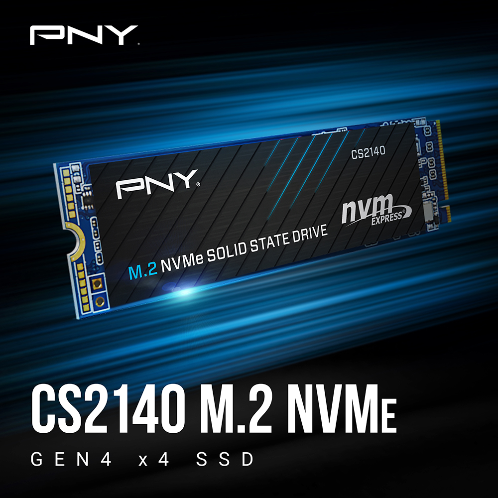 PNY CS2140 M.2 2280 PCIe NVMe SSD | 500GB