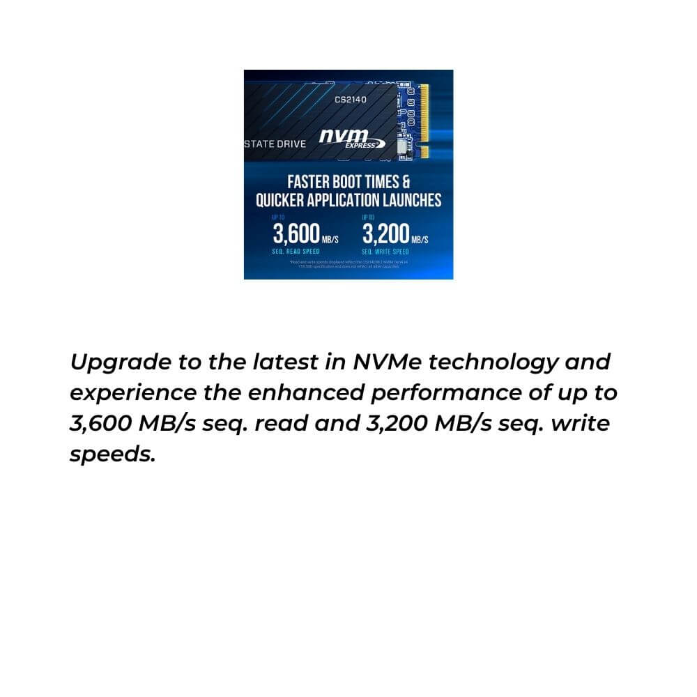 PNY CS2140 M.2 2280 PCIe NVMe SSD