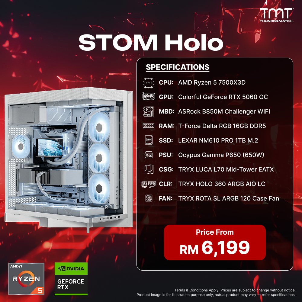 STOM PC Build Package - Holo