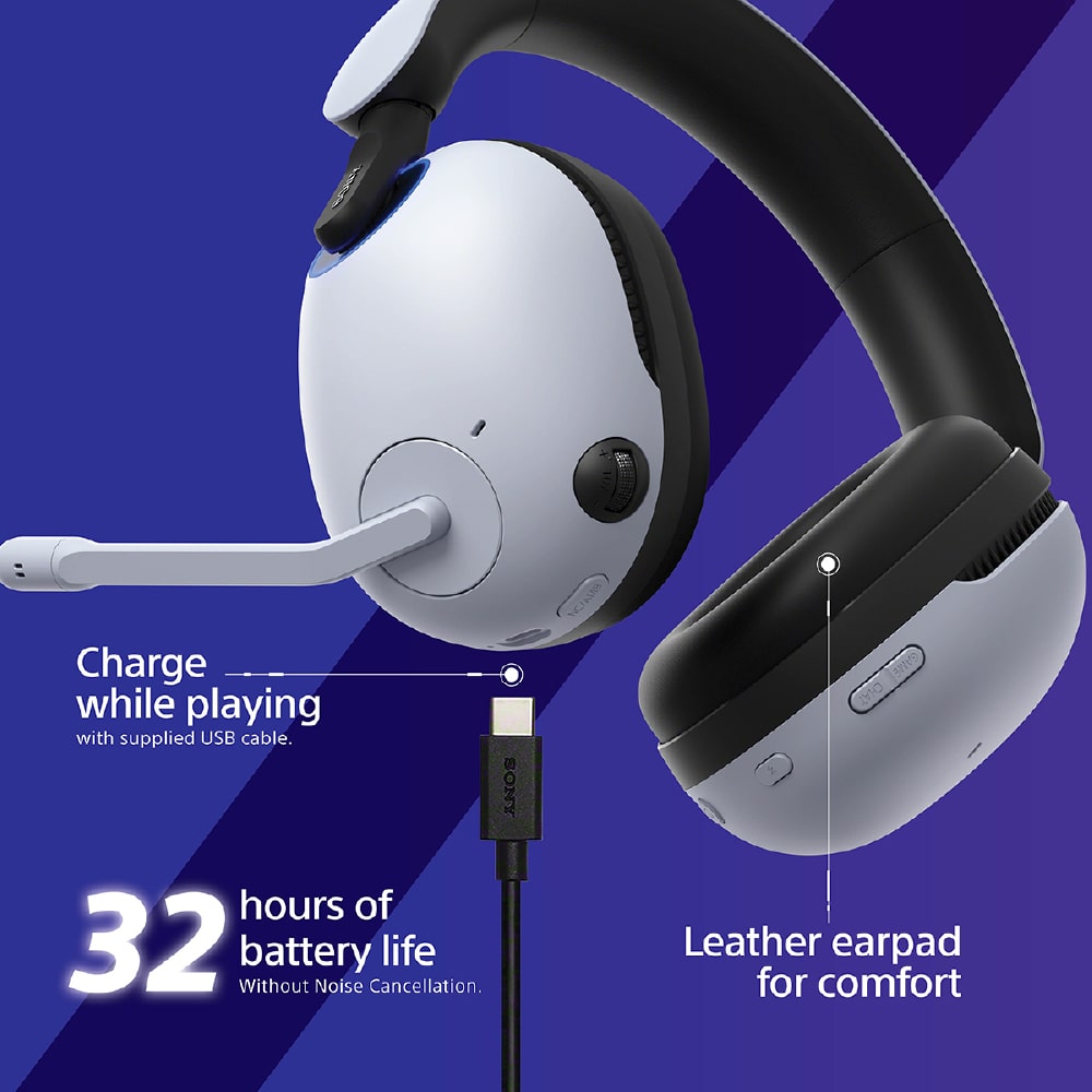 (ThunderShockz) Sony INZONE H9 Wireless Noise Cancelling Gaming Headset