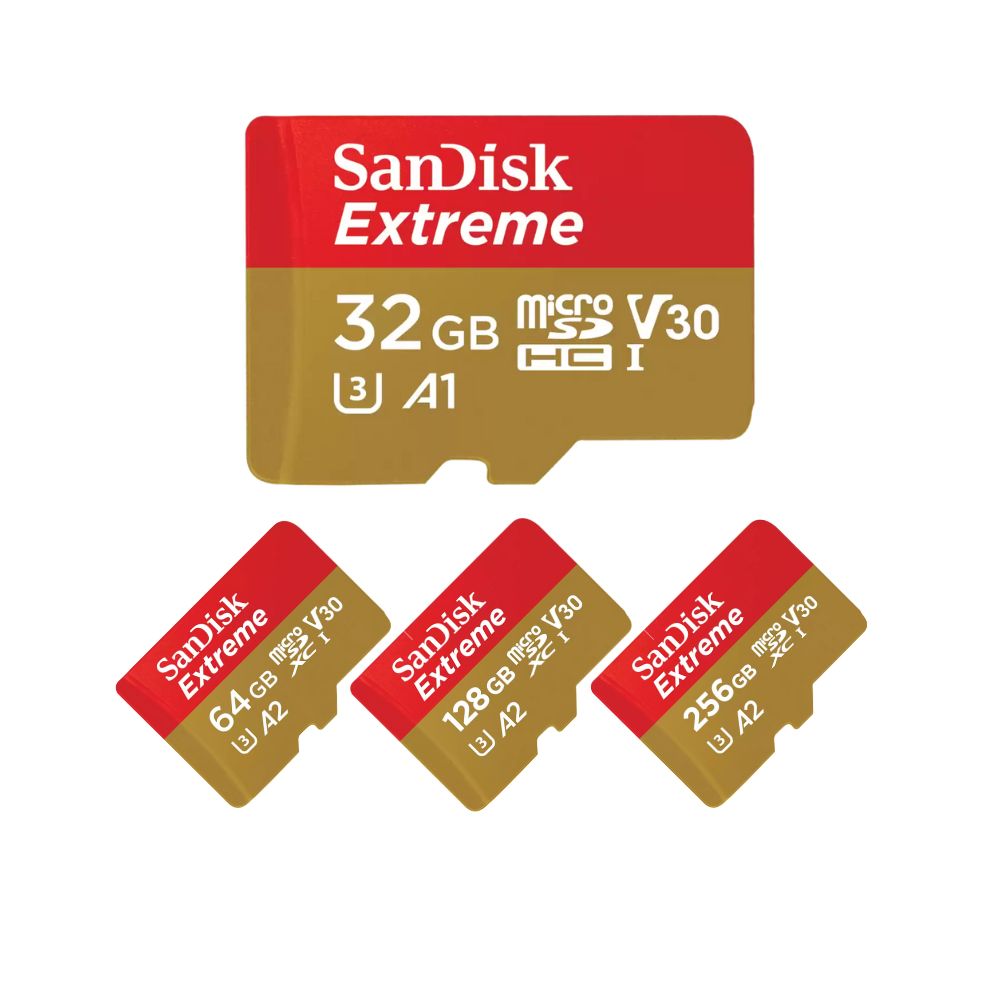 SanDisk MicroSD Extreme Gaming Pack UHS-I C10 V30 U3 Memory Card