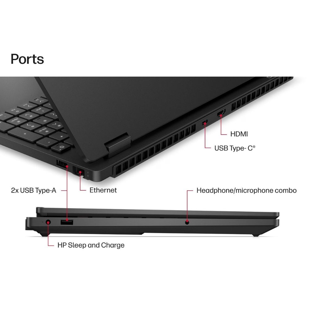 HP HyperX Omen 15-ga0066TX Laptop | GeForce RTX5060 | Intel Core i7-14650HX