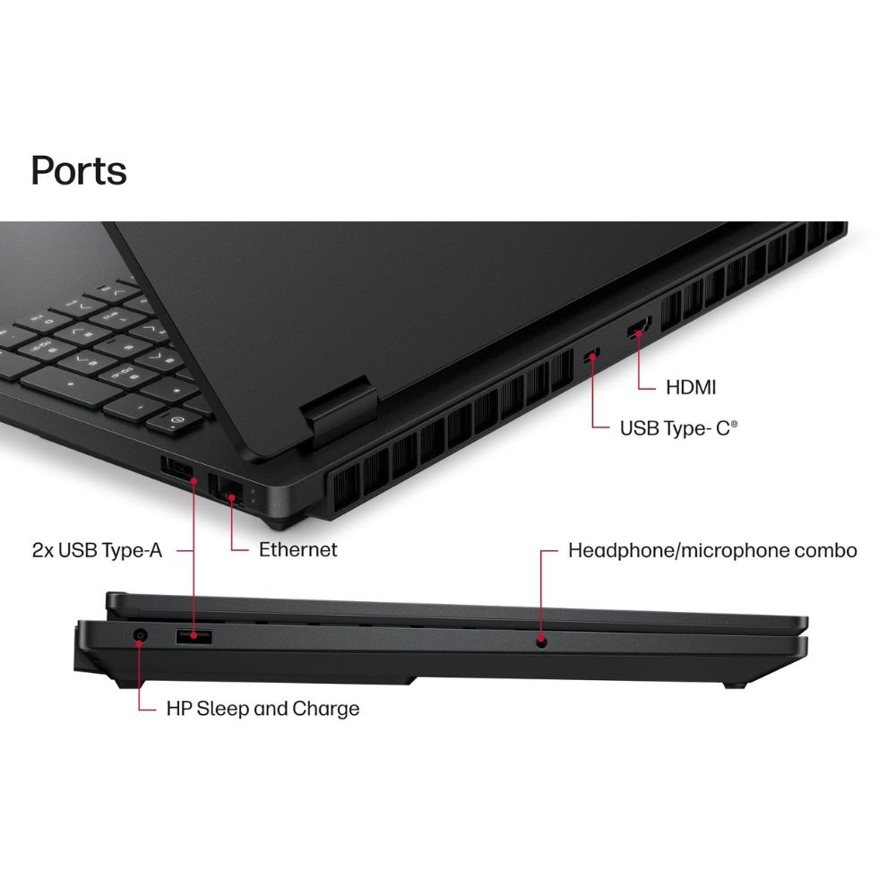 HP HyperX Omen 15-ga0264TX Laptop | GeForce RTX5050 | Intel Core i7-14650HX