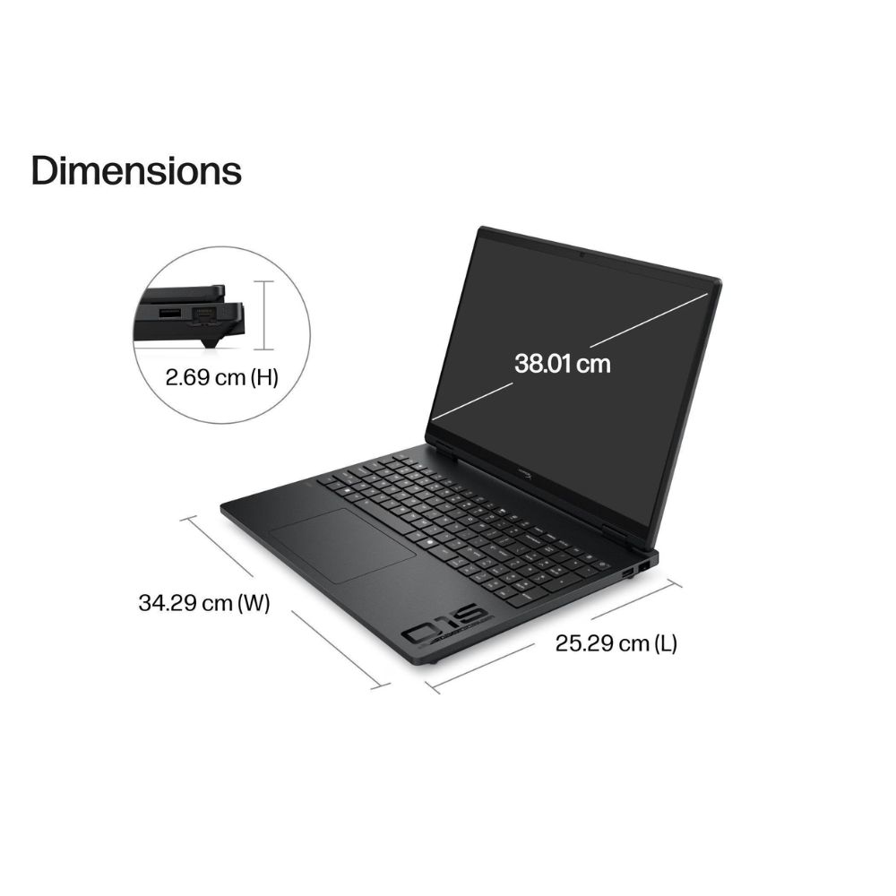 HP HyperX Omen 15-ga0264TX Laptop | GeForce RTX5050 | Intel Core i7-14650HX