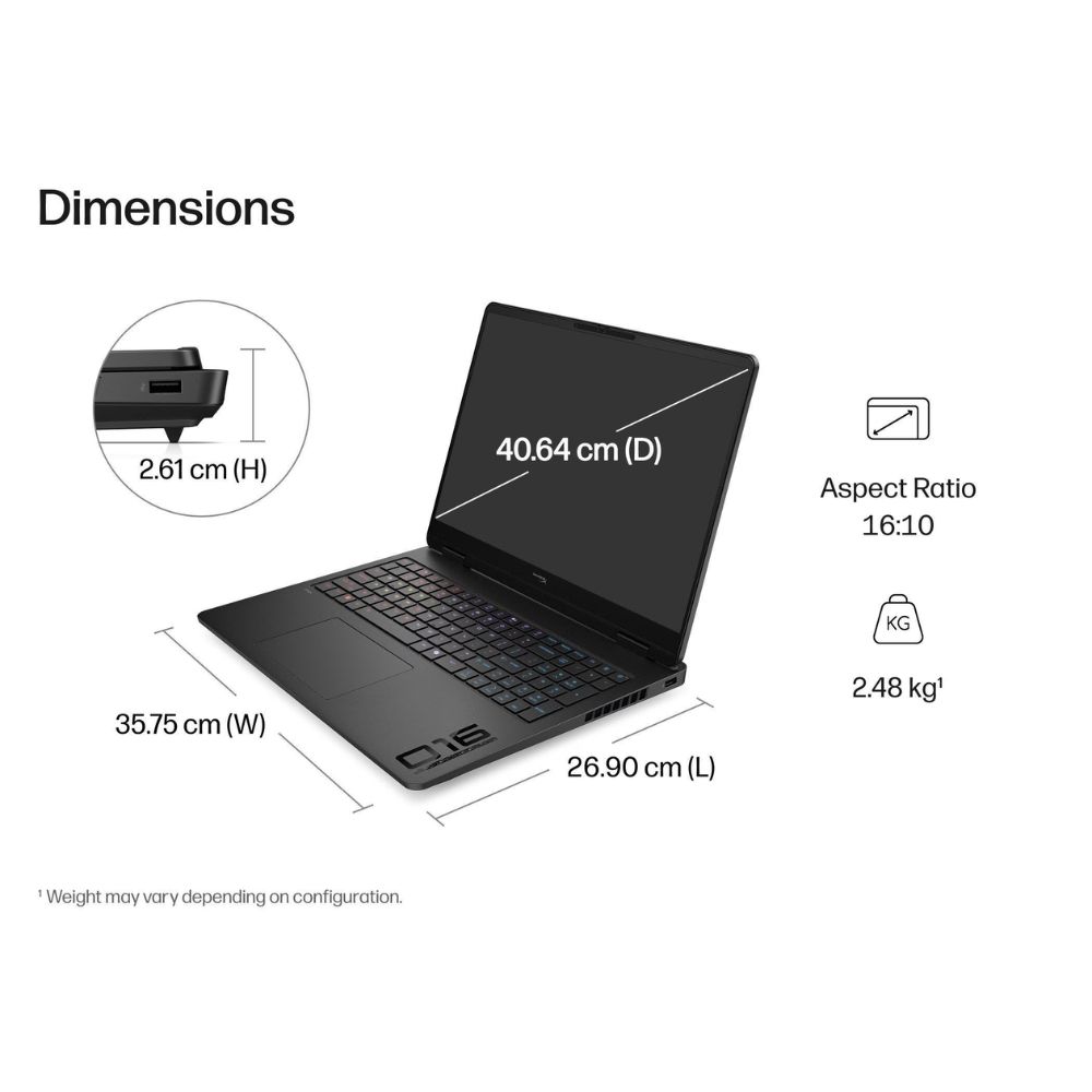 HP HyperX Omen 16-am2163TX Laptop | GeForce RTX5060 | Intel Core i7-14650HX