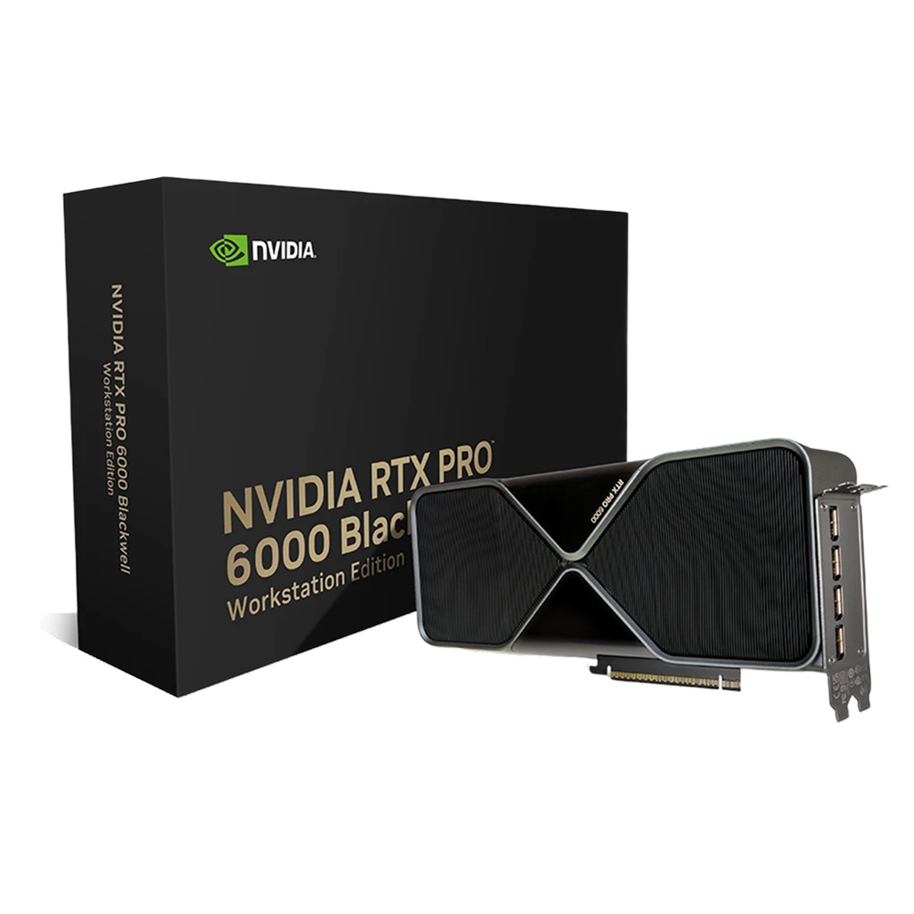 NVIDIA RTX PRO 6000 Blackwell 96GB GDDR7 ECC Workstation Graphics Card