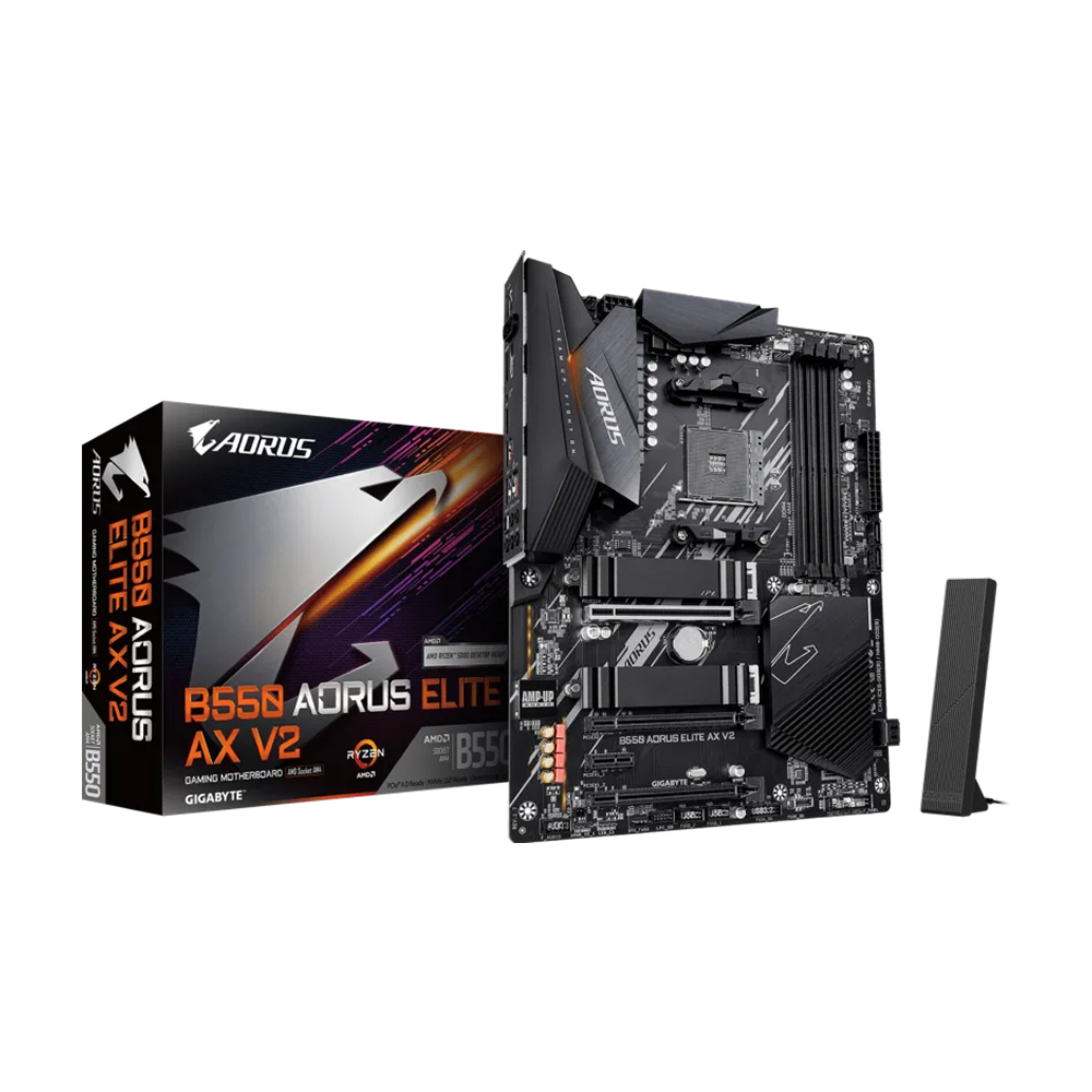 Gigabyte B550 AORUS ELITE AX V2 AM4 ATX Motherboard