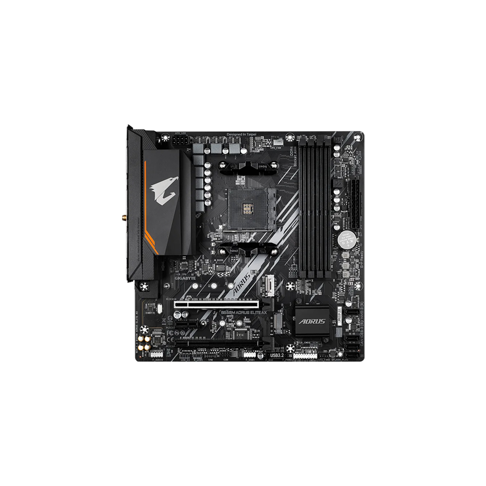 Gigabyte B550 AORUS ELITE AX mATX Motherboard