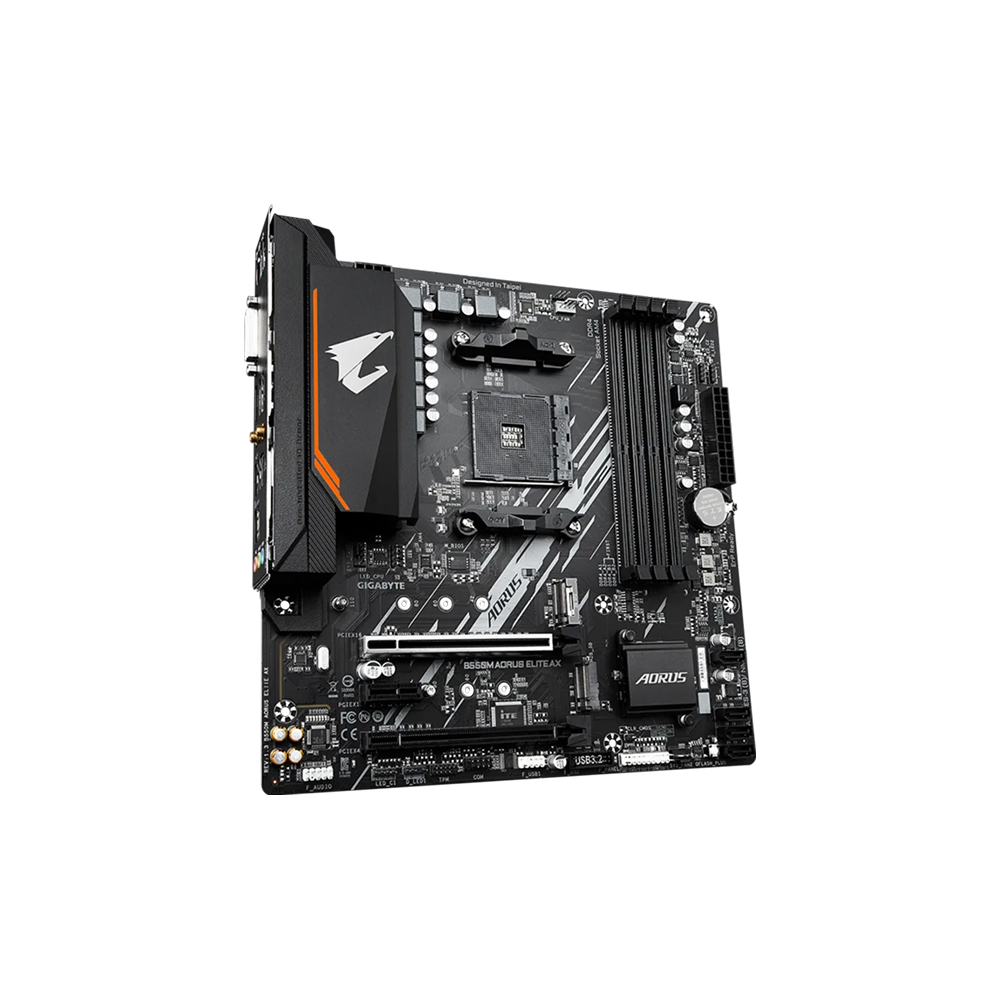 Gigabyte B550 AORUS ELITE AX mATX Motherboard