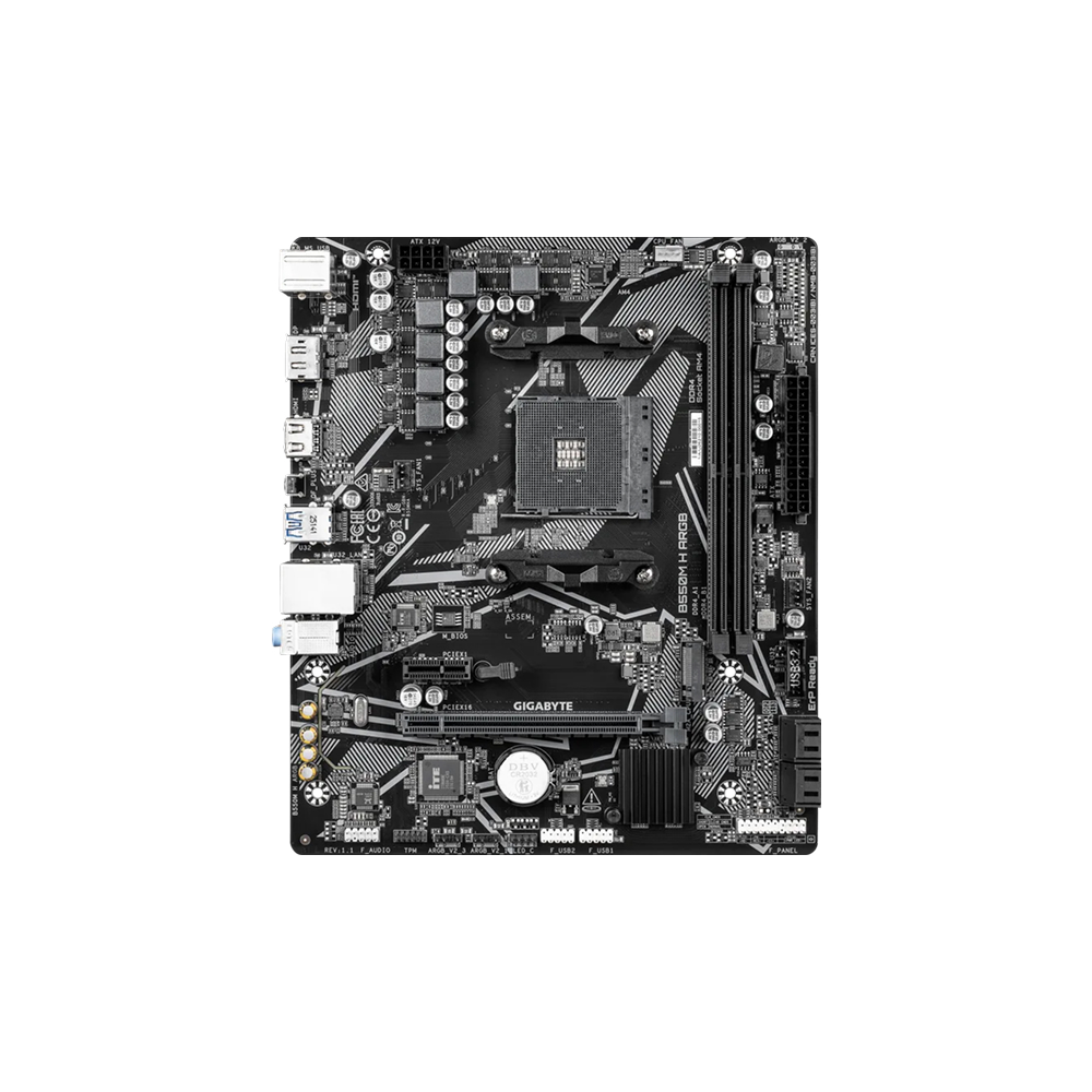 Gigabyte B550M H ARGB AM4 mATX Motherboard
