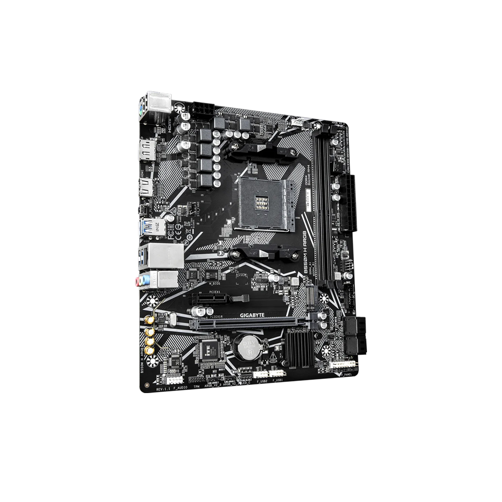 Gigabyte B550M H ARGB AM4 mATX Motherboard