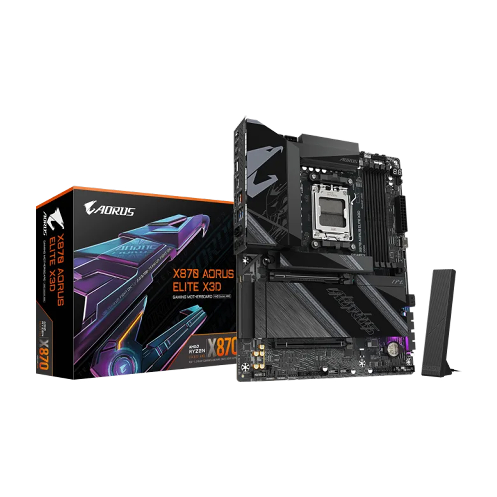 Gigabyte X870 AORUS Elite X3D AM5 ATX Motherboard