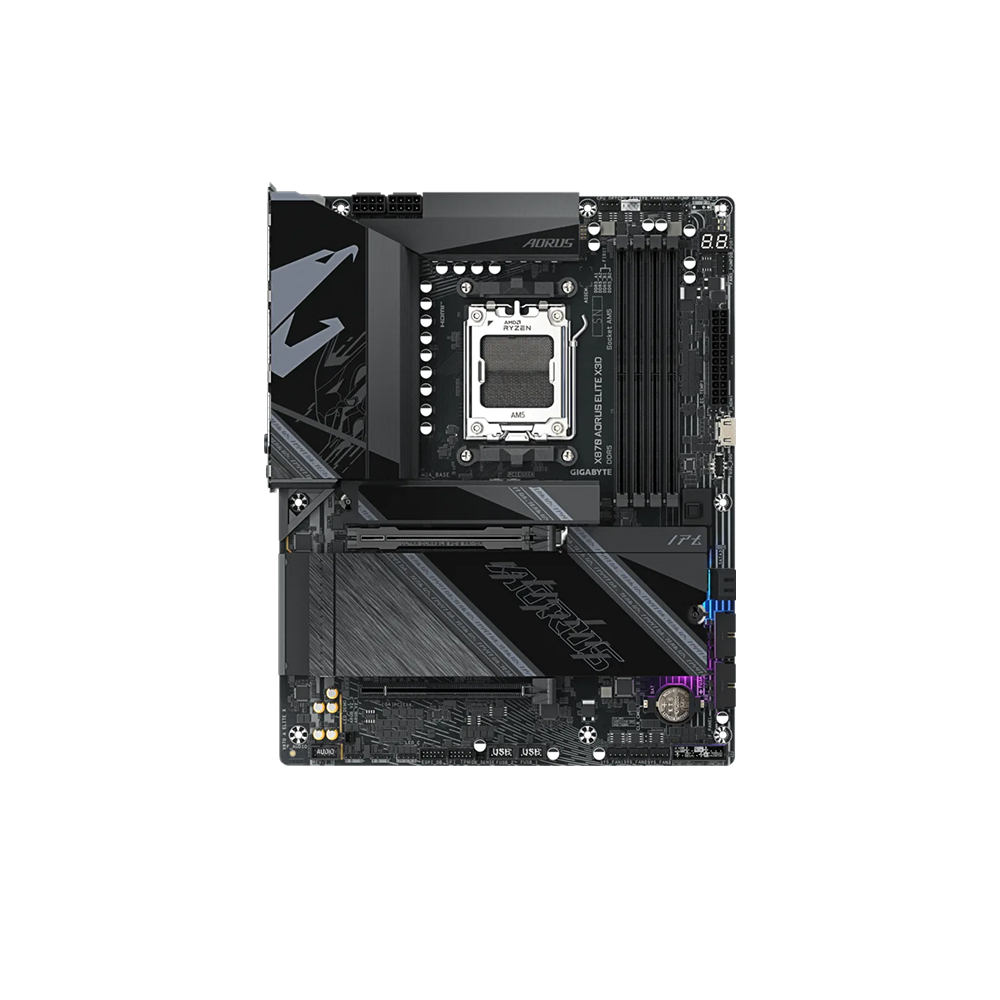 Gigabyte X870 AORUS Elite X3D AM5 ATX Motherboard