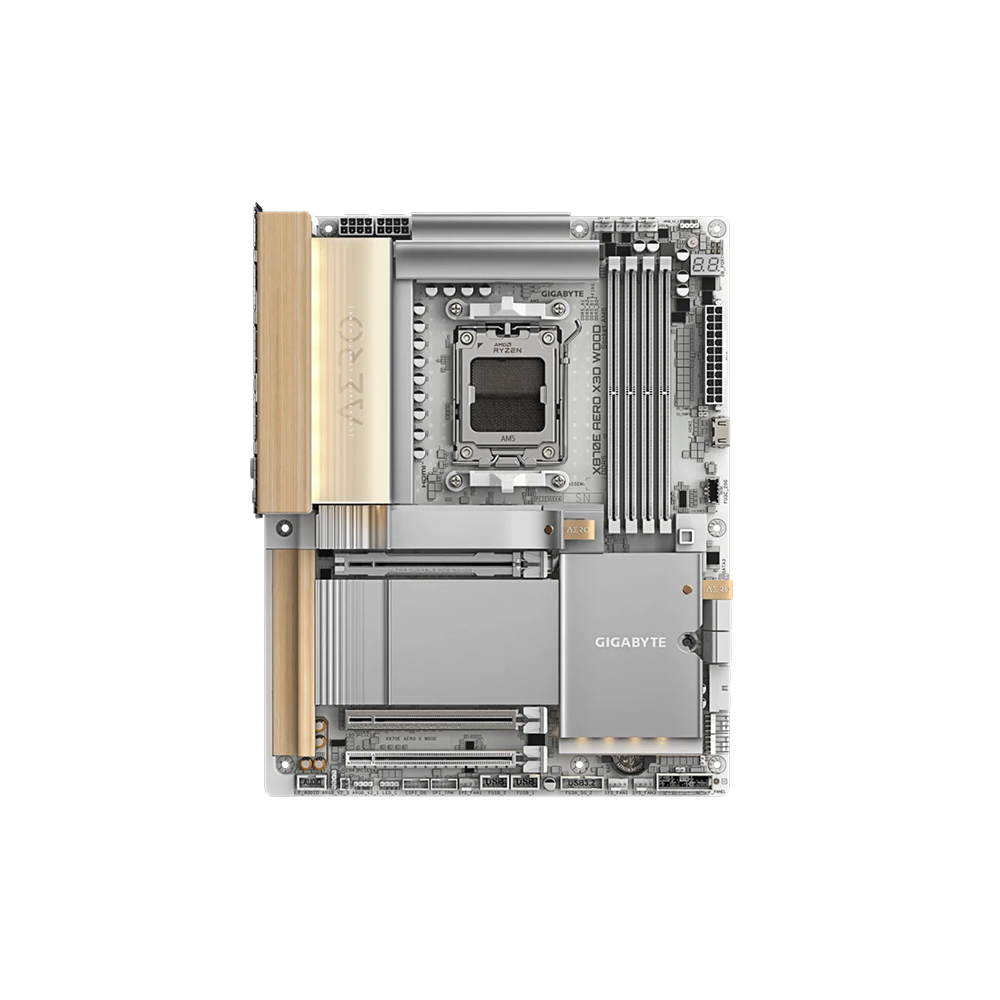 Gigabyte X870 AERO X3D WOOD AM5 ATX Motherboard