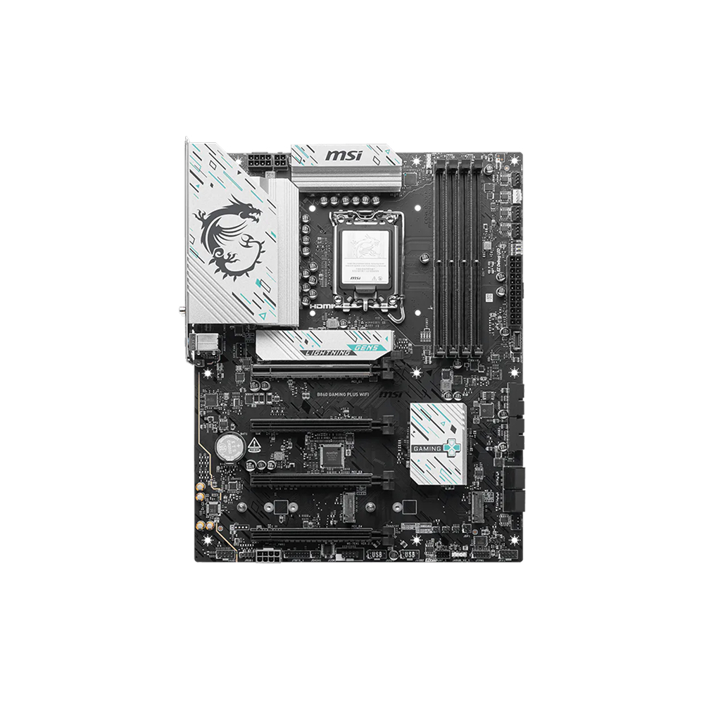 MSI B860 GAMING PLUS WIFI LGA1851 ATX Motherboard