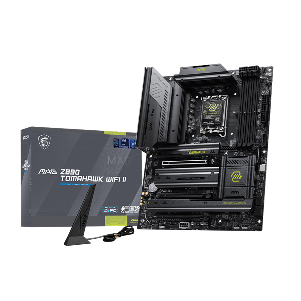 MSI MAG Z890 TOMAHAWK WIFI II LGA1851 ATX Motherboard