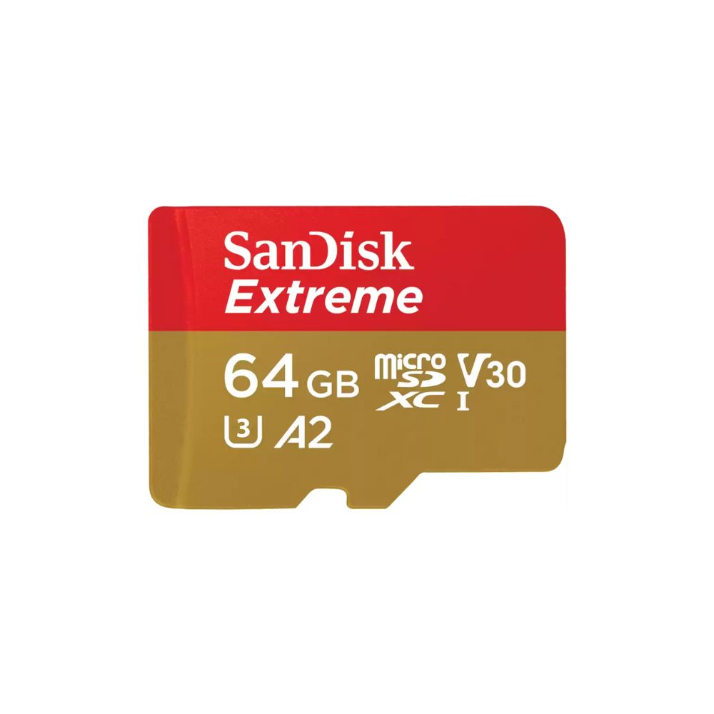 SanDisk MicroSD Extreme UHS-I C10 V30 Memory Card