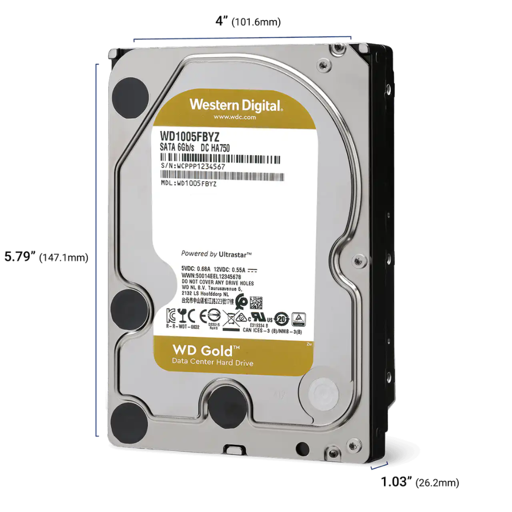 WD GOLD ENTERPRISE Internal HDD | 14TB