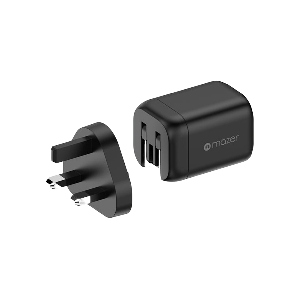 Mazer PrestigeGaN 60W Dynamic Power Adapter Wall Charger